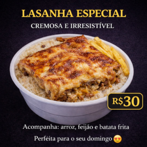 Marmitex de Lasanha